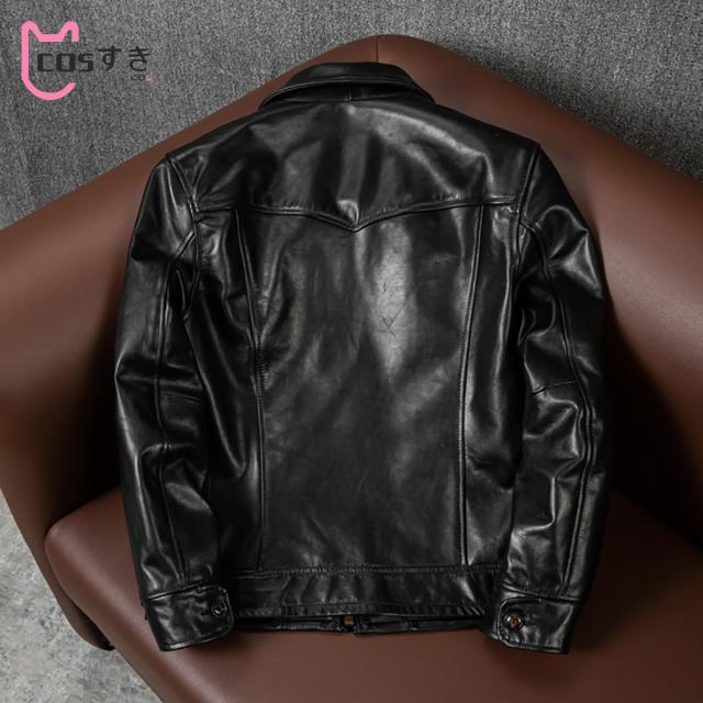 ファーストレイヤーホースレザージャケット 革ジャン メンズ 上層馬革